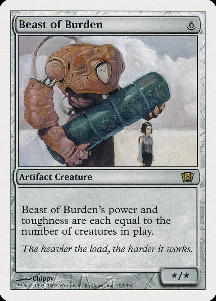 Beast of Burden (292) [Eighth Edition] - MTG Single