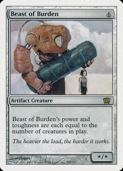 Beast of Burden (292) [Eighth Edition] - MTG Single