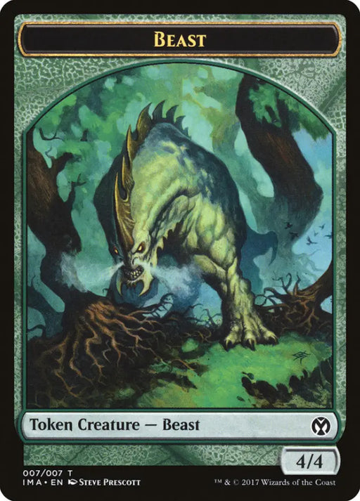 Beast Token [Iconic Masters Tokens] - MTG Single