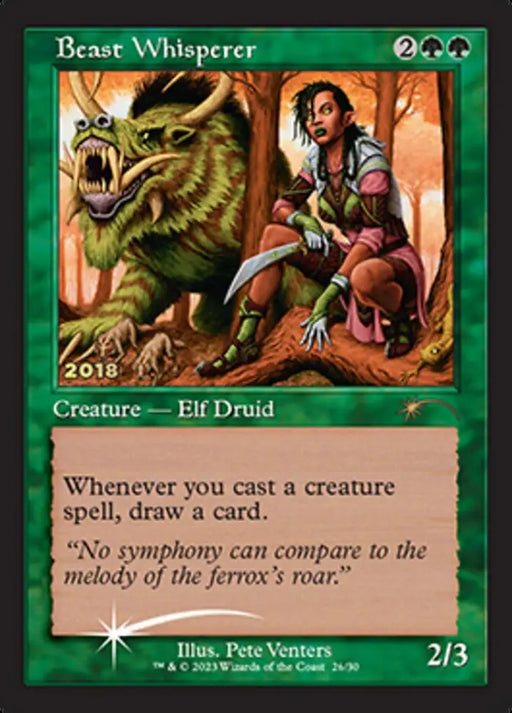 Beast Whisperer [30th Anniversary Promos] - MTG Single