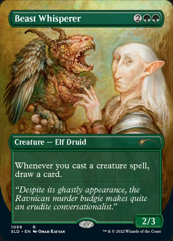 Beast Whisperer (Borderless) [Secret Lair Drop Series] - MTG Single