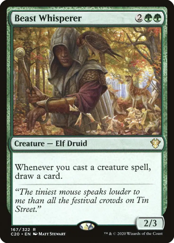 Beast Whisperer [Commander 2020] - MTG Single