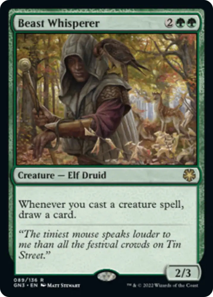 Beast Whisperer [Game Night: Free-for-All] - MTG Single