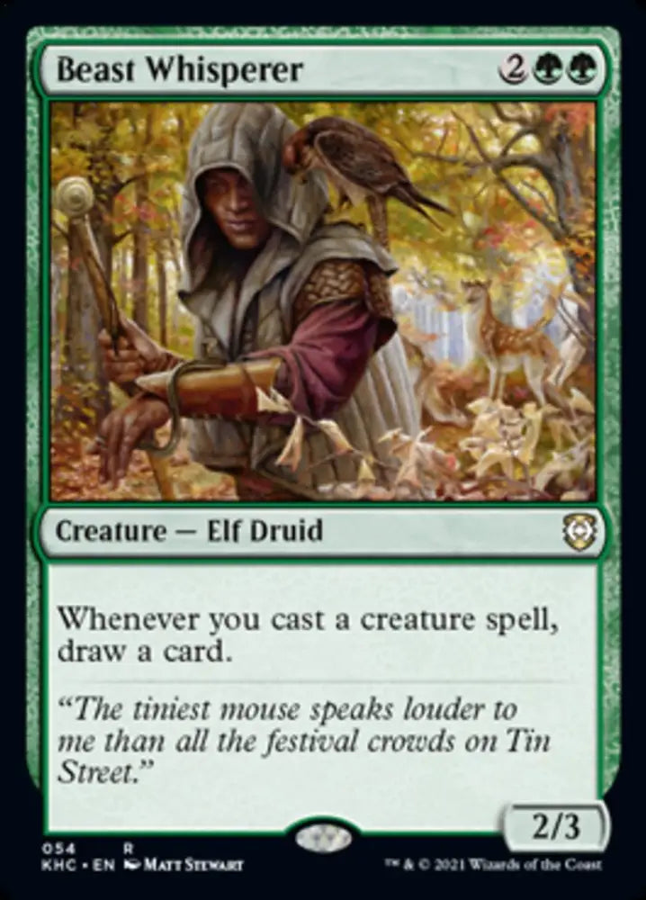 Beast Whisperer [Kaldheim Commander] - MTG Single