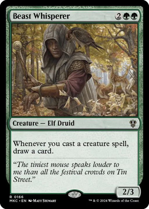 Beast Whisperer [Murders at Karlov Manor Commander] - MTG Single