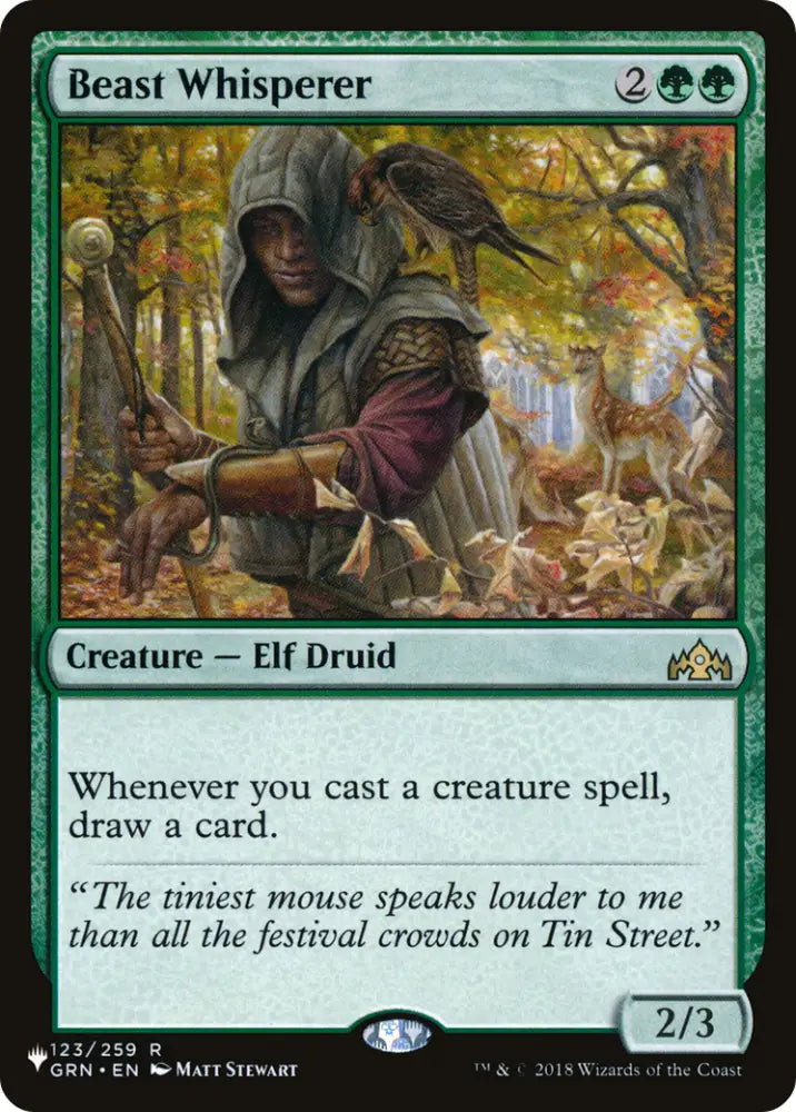 Beast Whisperer [Secret Lair: From Cute to Brute] - MTG Single