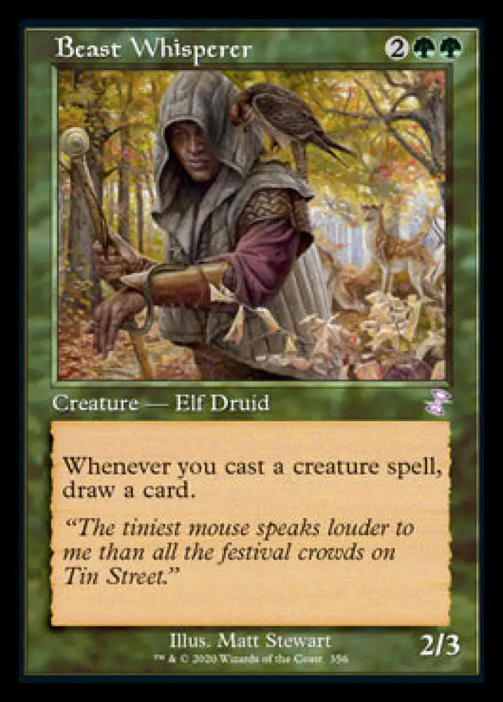 Beast Whisperer (Timeshifted) [Time Spiral Remastered] - MTG Single