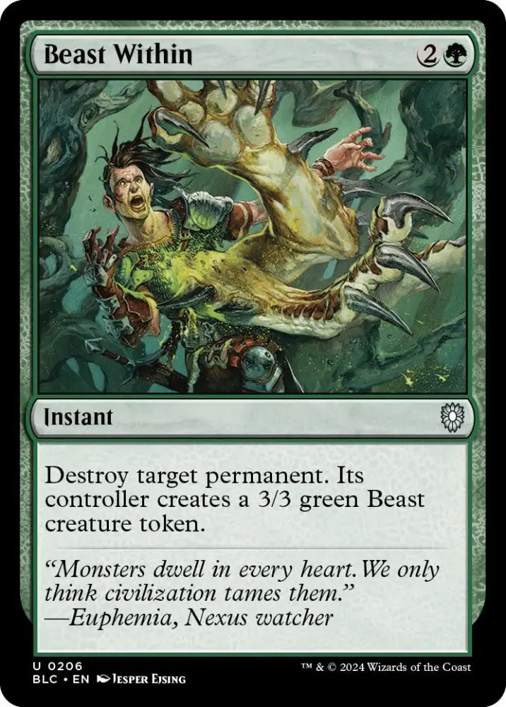 Beast Within [Bloomburrow Commander] - MTG Single