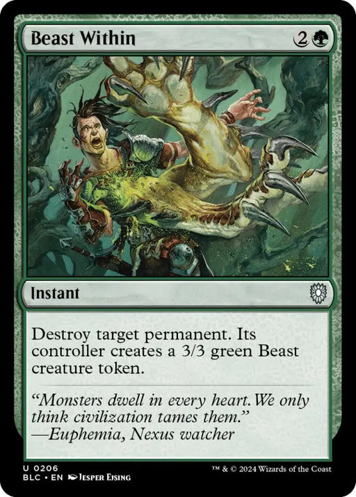 Beast Within [Bloomburrow Commander] - MTG Single
