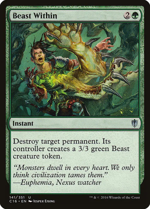Beast Within [Commander 2016] - MTG Single