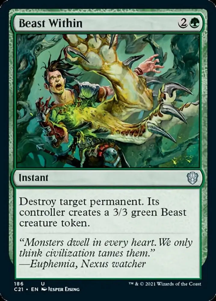 Beast Within [Commander 2021] - MTG Single