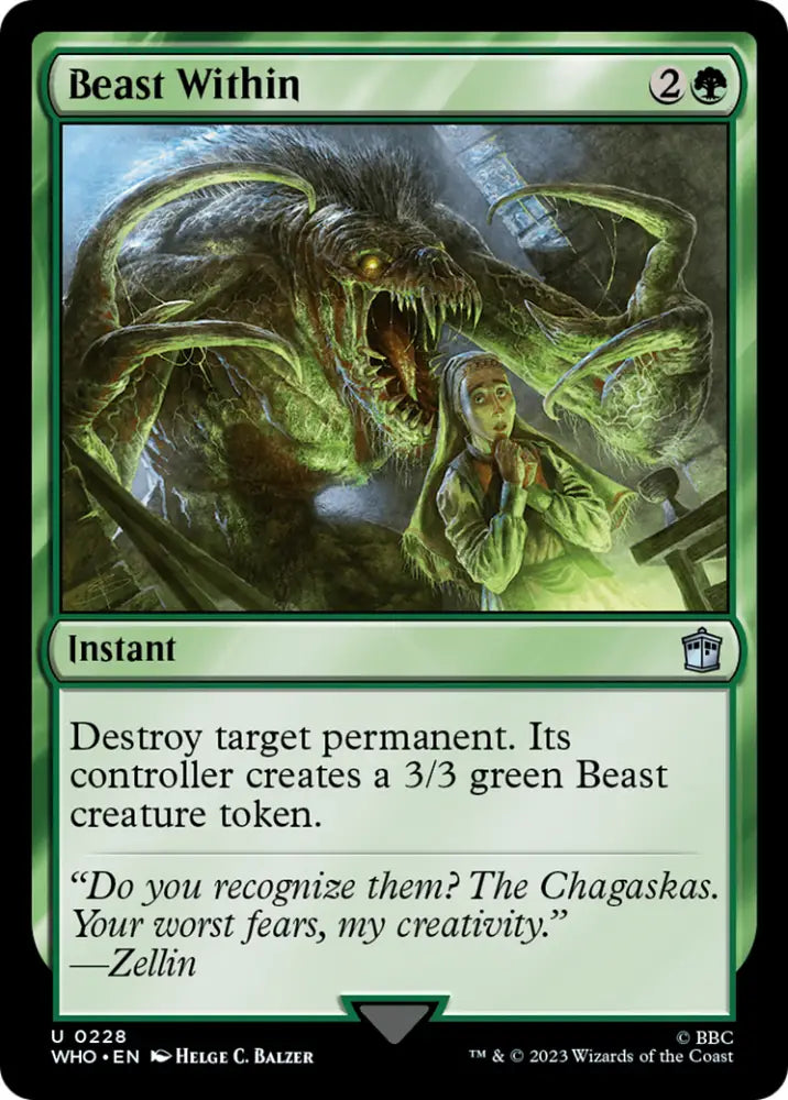 Beast Within [Doctor Who] - MTG Single