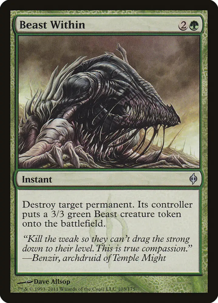 Beast Within [New Phyrexia] - MTG Single