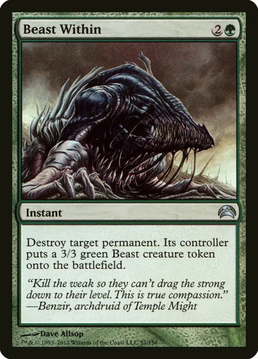 Beast Within [Planechase 2012] - MTG Single