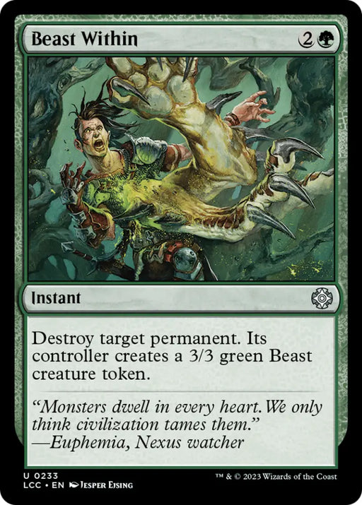 Beast Within [The Lost Caverns of Ixalan Commander] - MTG Single