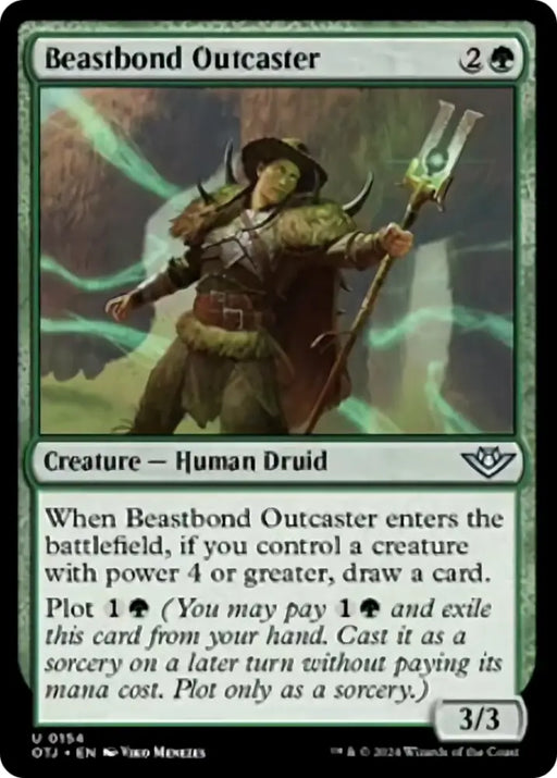 Beastbond Outcaster [Outlaws of Thunder Junction] - MTG Single
