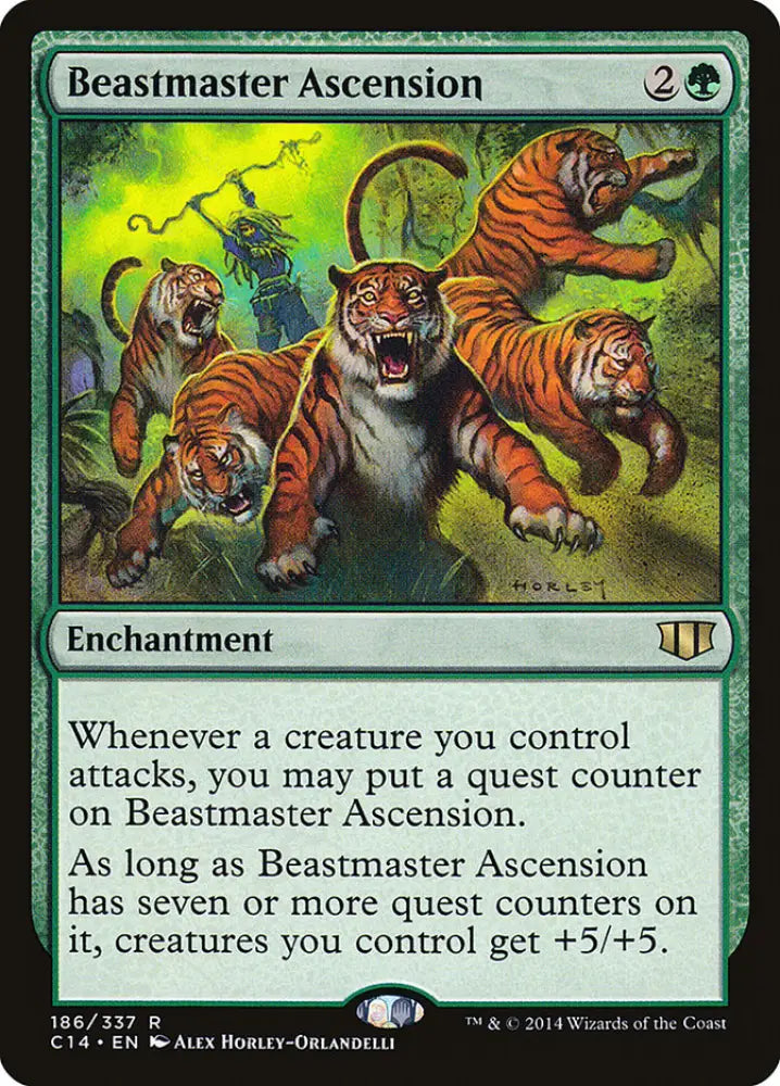 Beastmaster Ascension [Commander 2014] - MTG Single