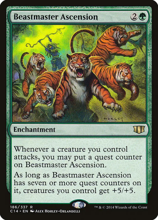 Beastmaster Ascension [Commander 2014] - MTG Single