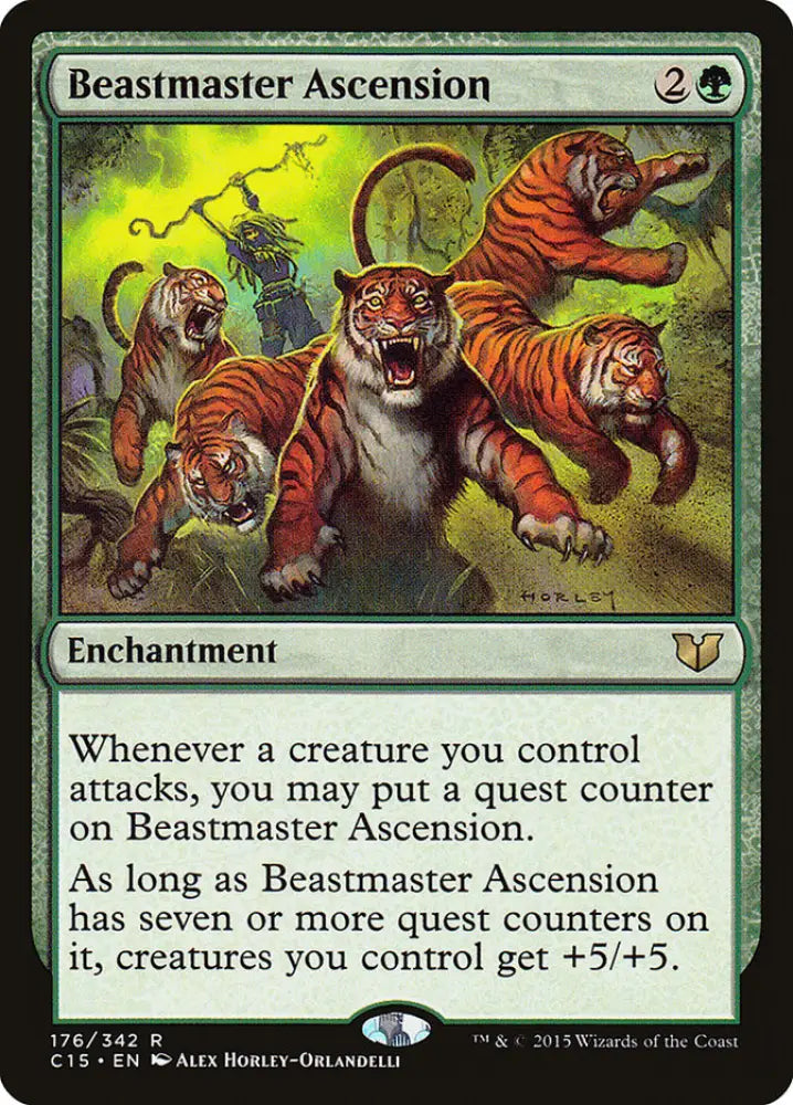 Beastmaster Ascension [Commander 2015] - MTG Single