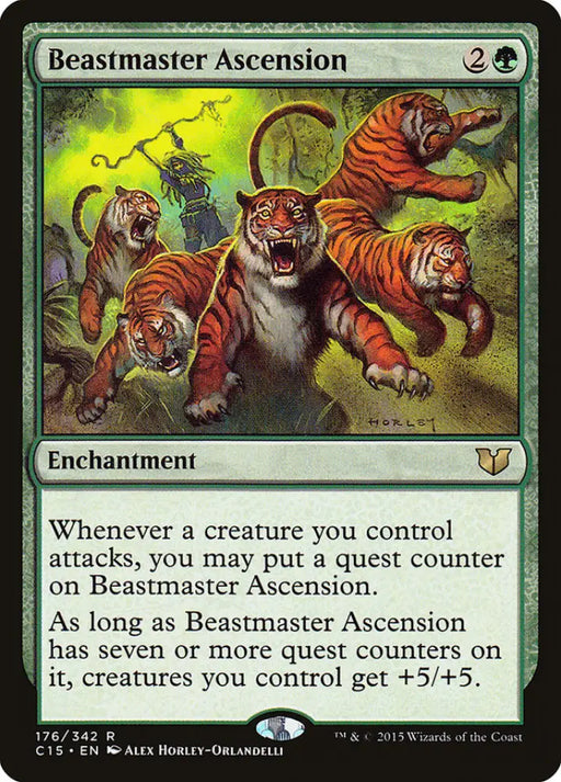 Beastmaster Ascension [Commander 2015] - MTG Single