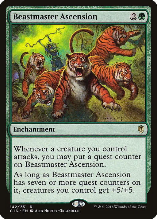 Beastmaster Ascension [Commander 2016] - MTG Single