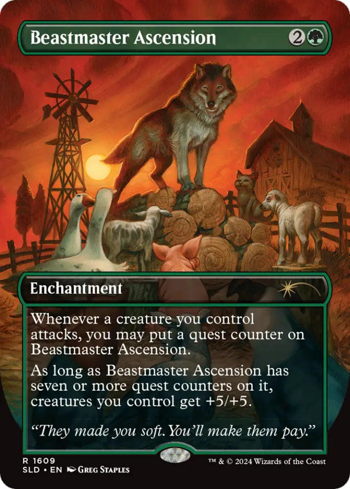 Beastmaster Ascension [Secret Lair Drop Series] - MTG Single