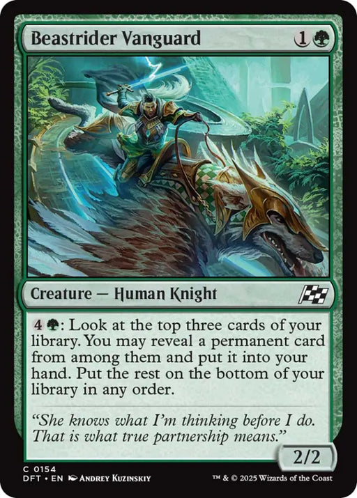 Beastrider Vanguard [Aetherdrift] - MTG Single