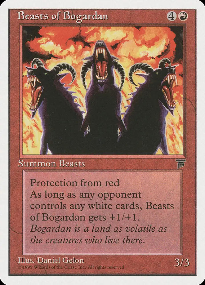 Beasts of Bogardan [Chronicles] - MTG Single