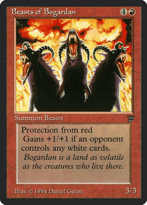 Beasts of Bogardan [Legends] - MTG Single