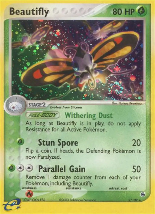 Beautifly (2/109) [EX: Ruby & Sapphire] - Pokemon Single