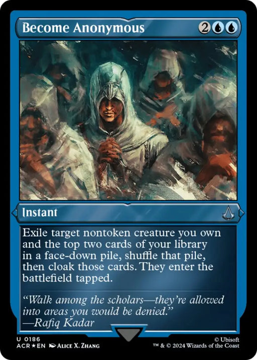 Become Anonymous (Foil Etched) [Assassin’s Creed] - MTG Single