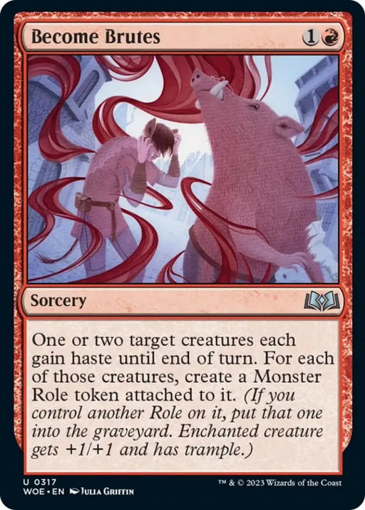 Become Brutes [Wilds of Eldraine] - MTG Single