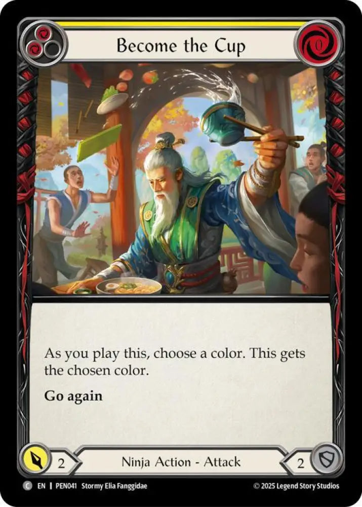 Become The Cup (Yellow) (PEN041) [Compendium of Rathe]
