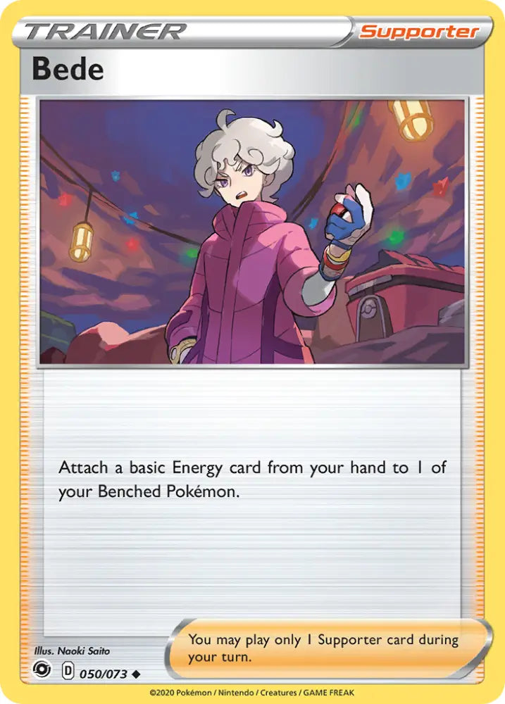 Bede (050/073) [Sword & Shield: Champion’s Path] - Pokemon Single