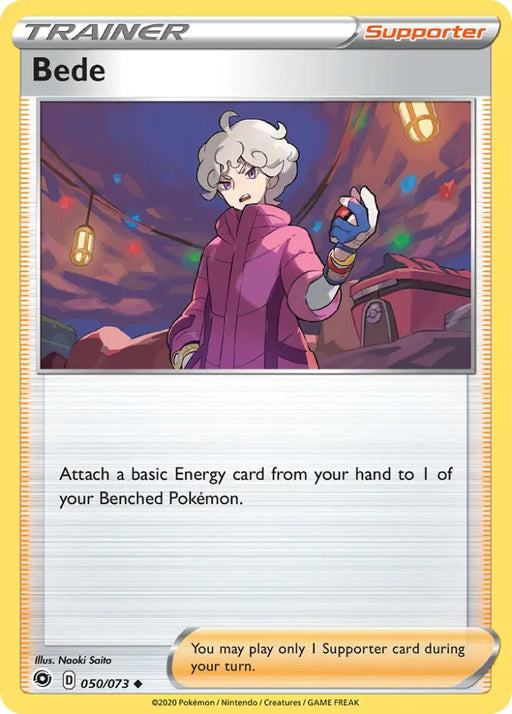 Bede (050/073) [Sword & Shield: Champion’s Path] - Pokemon Single