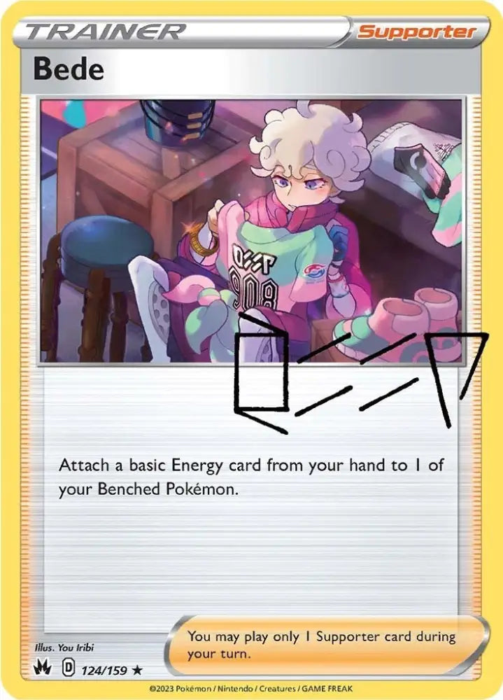 Bede (124/159) [Sword & Shield: Crown Zenith] - Pokemon Single
