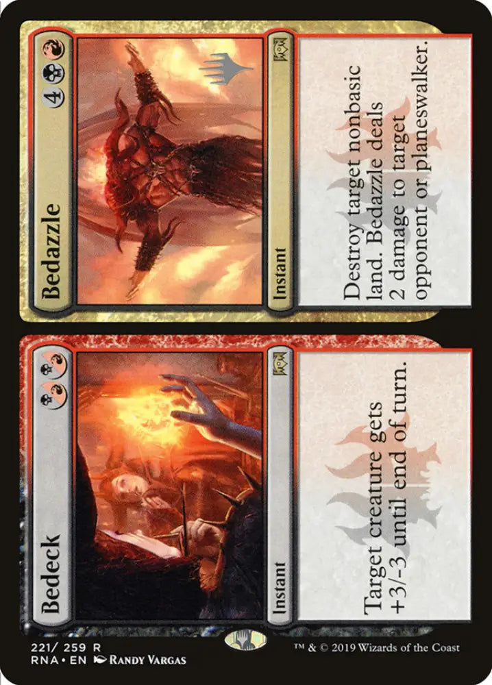Bedeck // Bedazzle (Promo Pack) [Ravnica Allegiance Promos] - MTG Single