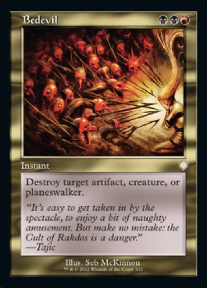 Bedevil (Retro) [The Brothers’ War Commander] - MTG Single