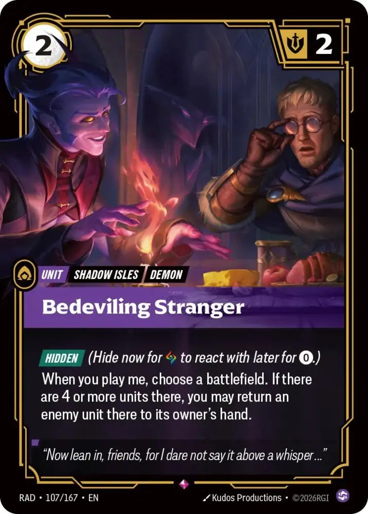 Bedeviling Stranger (107/167) [Radiance]