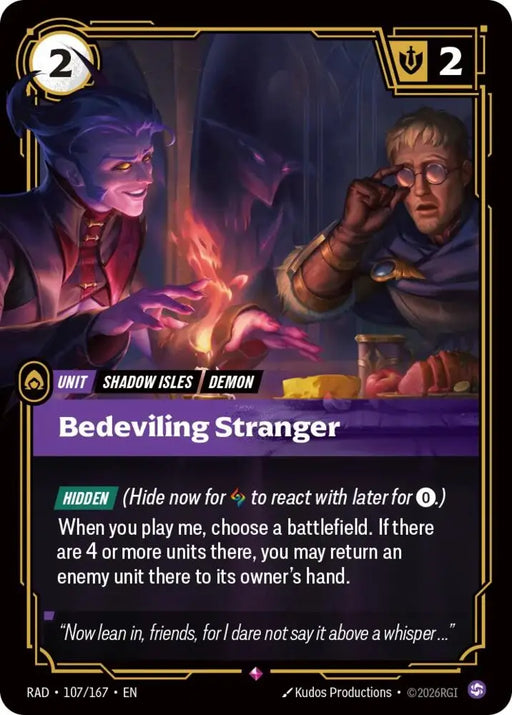 Bedeviling Stranger (107/167) [Radiance]