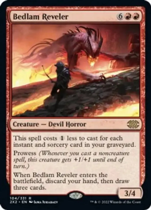 Bedlam Reveler [Double Masters 2022] - MTG Single