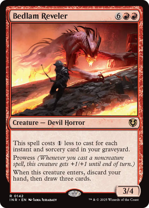 Bedlam Reveler [Innistrad Remastered] - MTG Single
