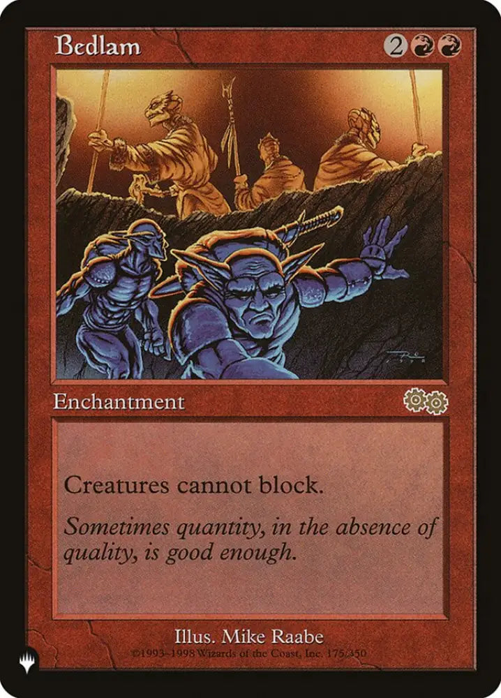 Bedlam [The List] - MTG Single