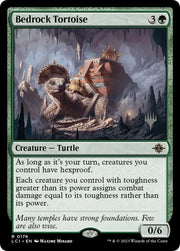 Bedrock Tortoise (Promo Pack) [The Lost Caverns of Ixalan Promos] - MTG Single
