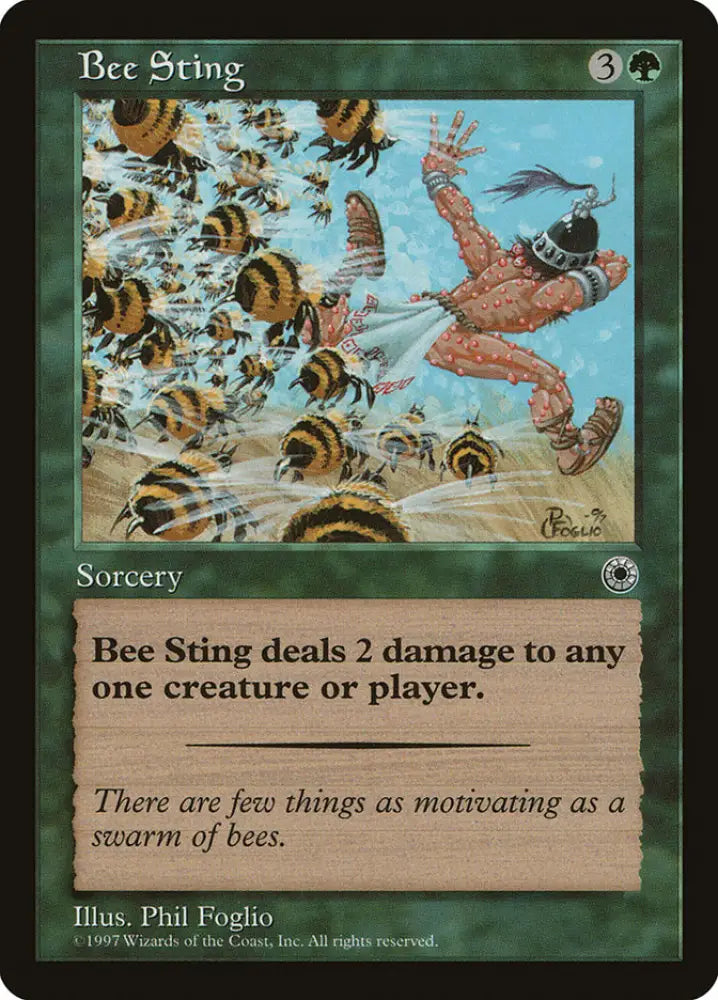 Bee Sting [Portal] - MTG Single