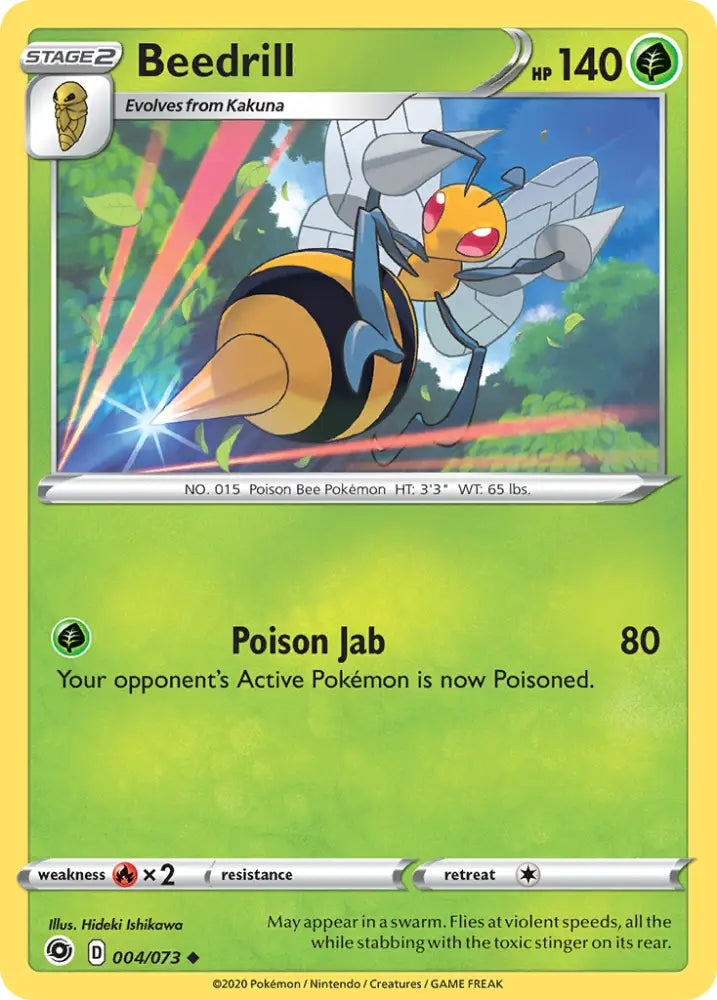 Beedrill (004/073) [Sword & Shield: Champion’s Path] - Pokemon Single