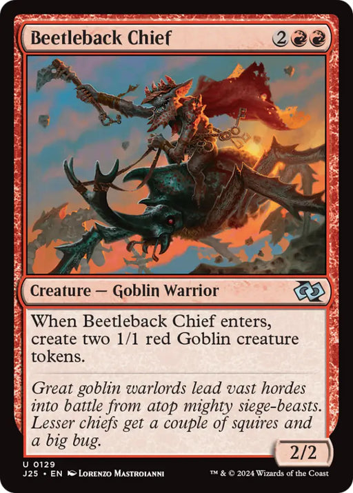 Beetleback Chief [Foundations Jumpstart] - MTG Single