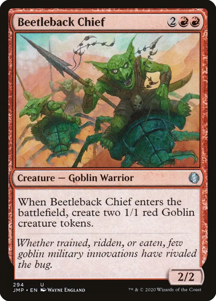 Beetleback Chief [Jumpstart] - MTG Single