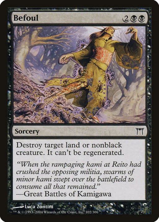 Befoul [Champions of Kamigawa] - MTG Single