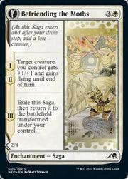 Befriending the Moths // Imperial Moth [Kamigawa: Neon Dynasty] - MTG Single
